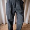 The 100% wool antra melange pleated pant - Size up to 36 - Image 3