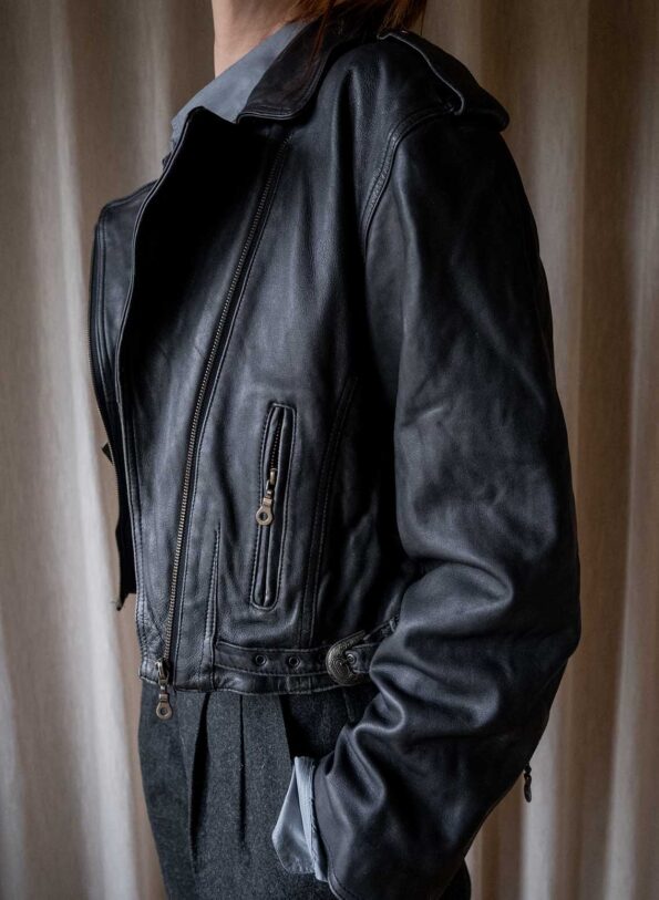 The perfect ‘perfecto’ leather jacket - Size up to 36 - Image 7