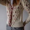 The 100% wool hand knitted trachten cardigan - Size up to M - Image 4