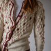 The 100% wool hand knitted trachten cardigan - Size up to M - Image 3