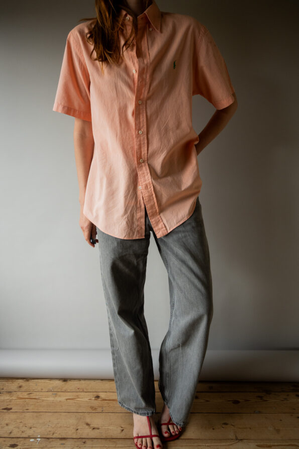 The 100% cotton RALPH LAUREN short sleeve shirt - Size up to M - Image 6