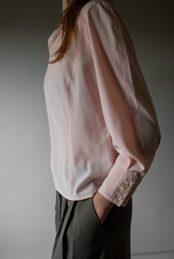 The soft pink detailed top - Size up to M - Image 3