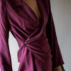 &II Upcycled: The 100% silk drape blouse - Size up to S - Image 5