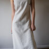 The beige cotton strap dress - Size up to 38 - Image 3