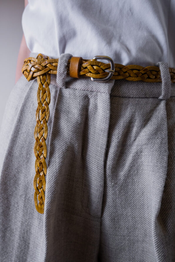 The braided yellow belt - Image 2