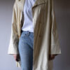 The light yellow pied de poule jacket - Size up to 40 - Image 5