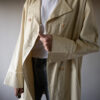 The light yellow pied de poule jacket - Size up to 40 - Image 4