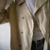 The light yellow pied de poule jacket - Size up to 40 - Image 2