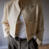 &II upcycled: The cropped white wool jacket - Size up to 36 - Image 4