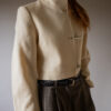 &II upcycled: The cropped white wool jacket - Size up to 36 - Image 8