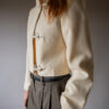 &II upcycled: The cropped white wool jacket - Size up to 36 - Image 6