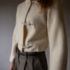 &II upcycled: The cropped white wool jacket - Size up to 36 - Image 3