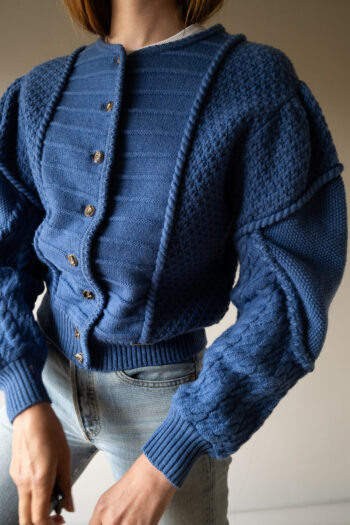 The 100% wool trachten cardigan - Size up to 38