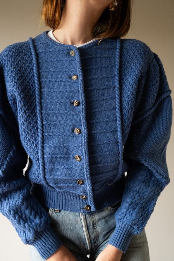 The 100% wool trachten cardigan - Size up to 38 - Image 2