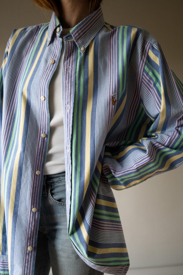 The multi color Ralph Lauren shirt - Size up to XL
