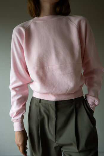 &II upcycled: The pastel pink sweat - Size up to 38
