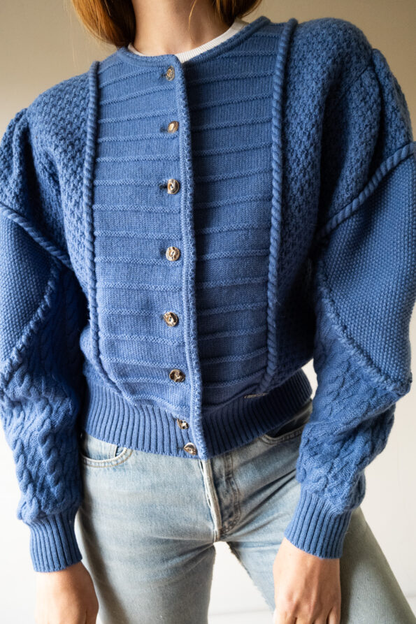 The 100% wool trachten cardigan - Size up to 38 - Image 3