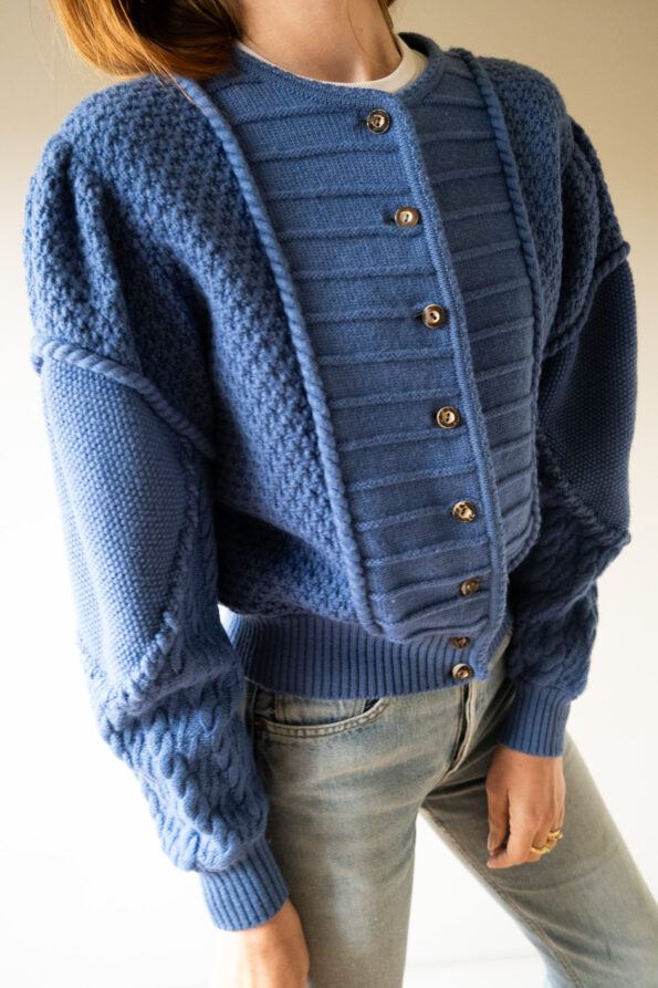 The 100% wool trachten cardigan - Size up to 38 - Image 4