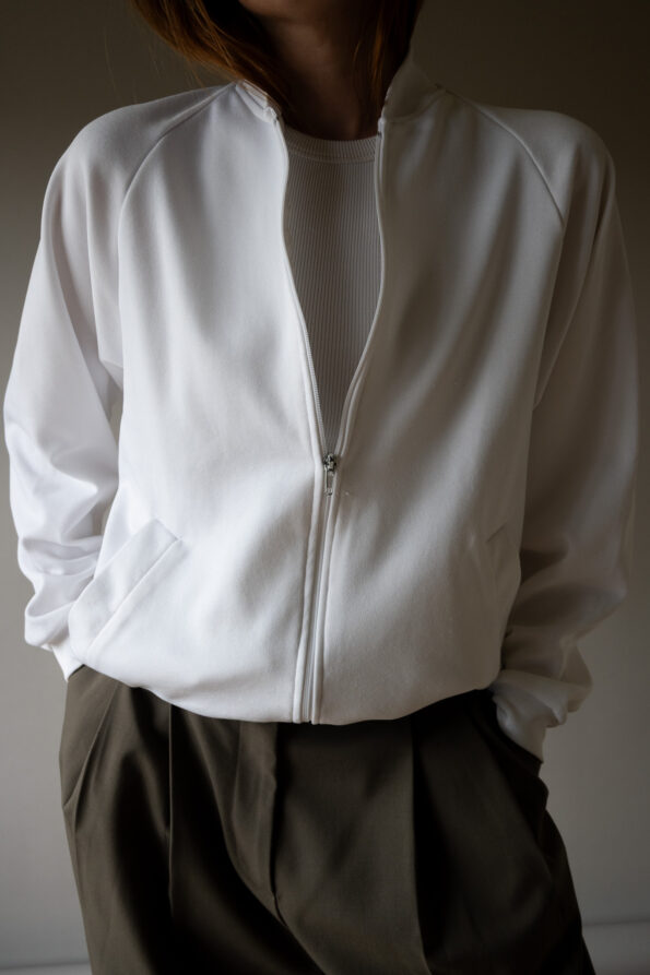 The bright white track jacket - Size up to M - Image 3