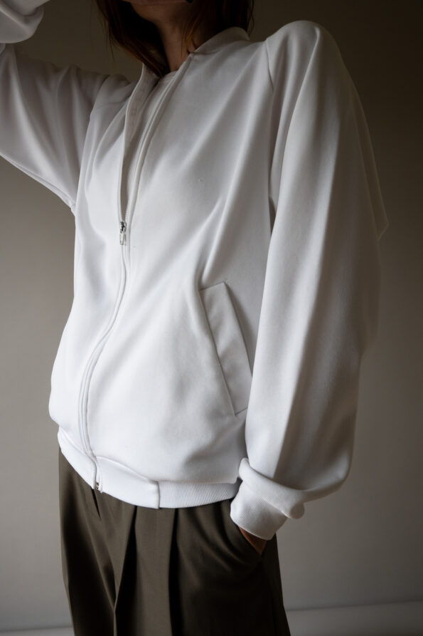 The bright white track jacket - Size up to M - Image 2