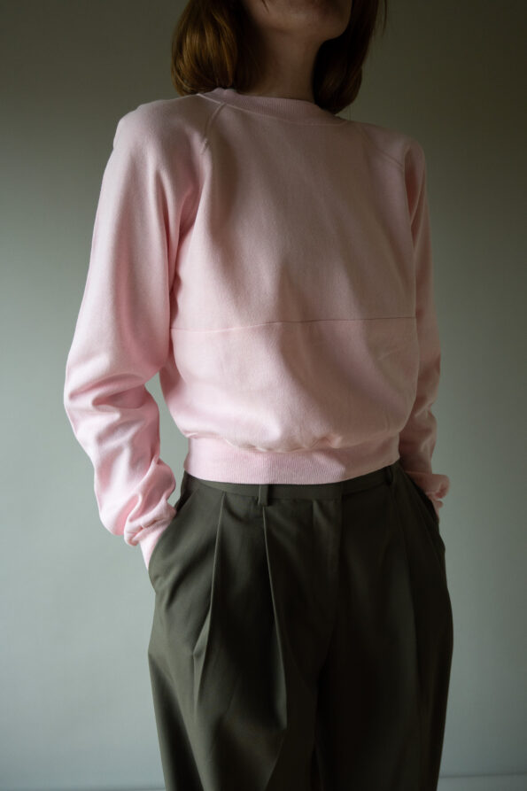 &II upcycled: The pastel pink sweat - Size up to 38 - Image 3