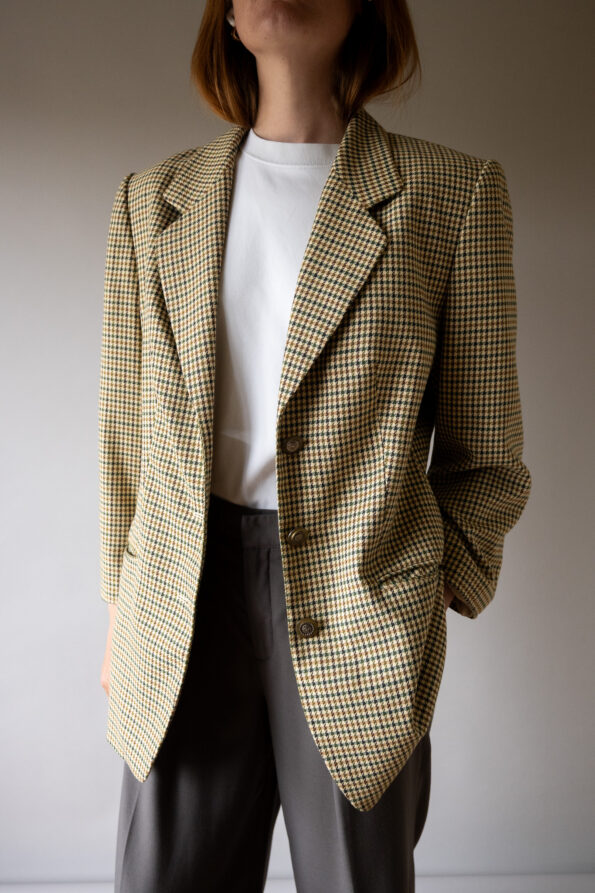 The checkered all time favorite blazer - Size up to 38 - Image 2