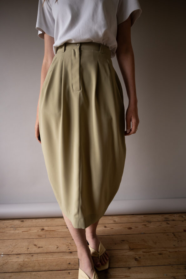 The Matcha green vintage ARMANI Skirt - Size XS - Image 2