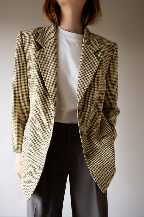 The checkered all time favorite blazer - Size up to 38 - Image 6