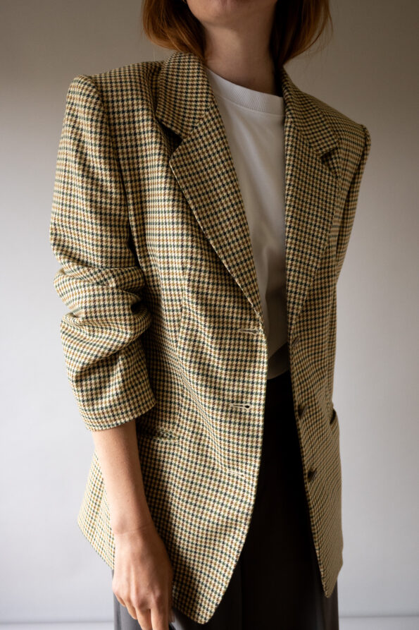 The checkered all time favorite blazer - Size up to 38 - Image 8