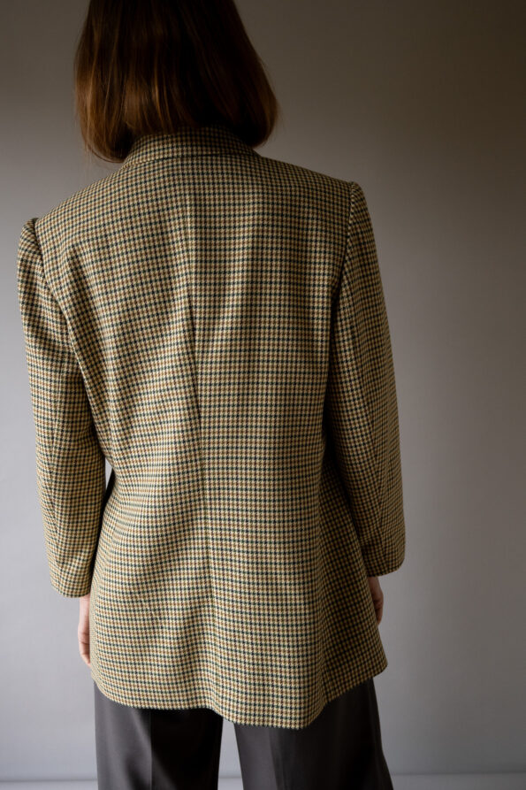 The checkered all time favorite blazer - Size up to 38 - Image 9