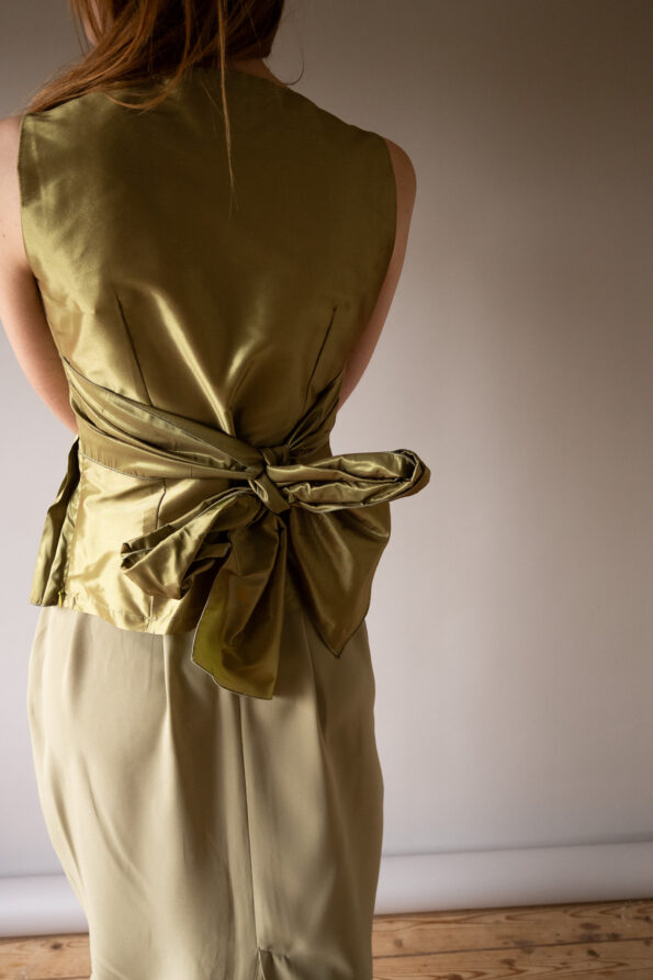 The taffeta pleated top - Size up to S - Image 4