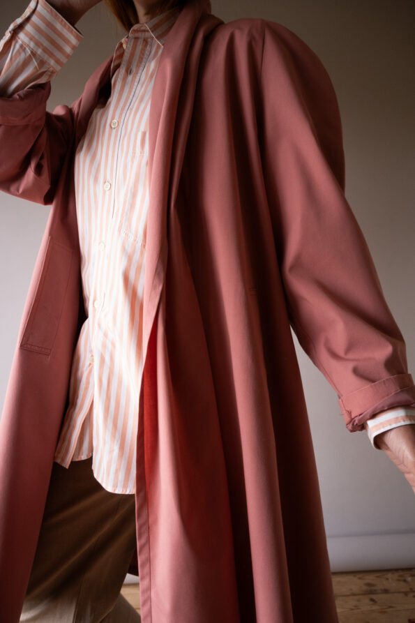 The blush pink wide coat - Size up to 40 - Image 2