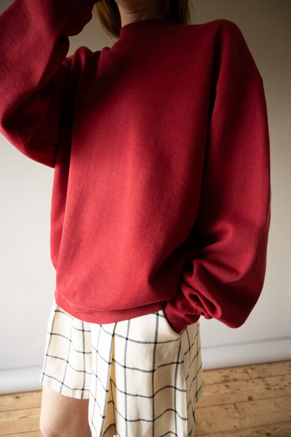 The Bordeaux vintage sweat - Size up to L