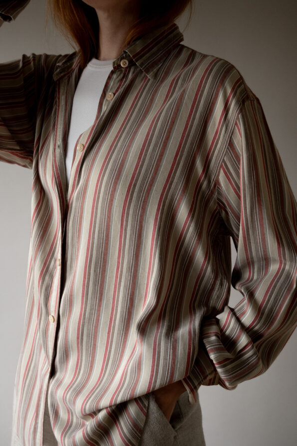 The 100% silk BANANA REPUBLIC shirt - Size up to 40 - Image 4