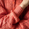 The cotton coral ajour cardigan - Size up to L - Image 6