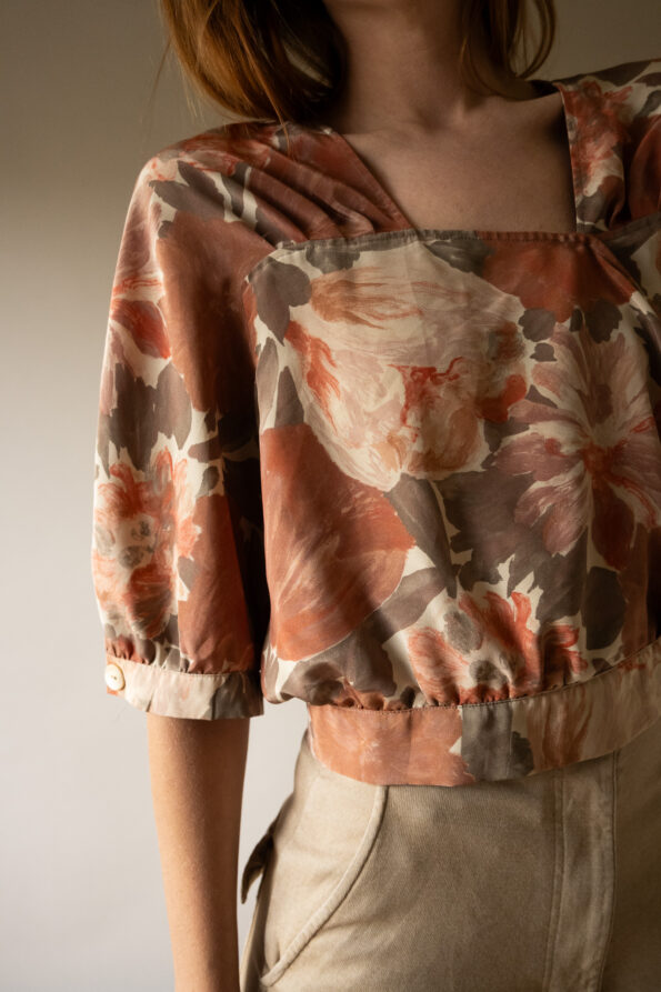 The allover rose printed top - Size up to S - Image 3
