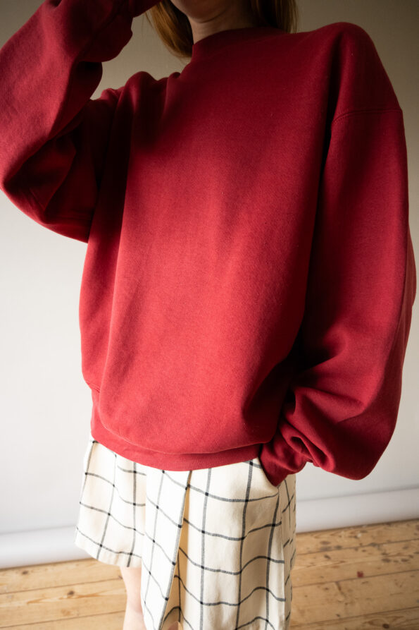 The Bordeaux vintage sweat - Size up to L - Image 2