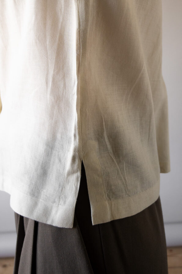 The 100% linen off white top by MARELLA - Size up to 36 - Image 5