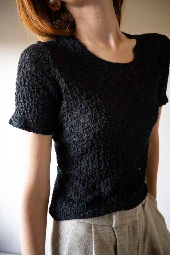 The flower lace stretchy top - Size up to 34 - Image 3