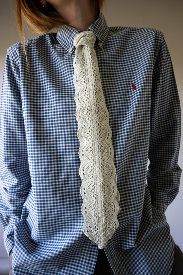 &II upcycled: The lace tie - Image 4