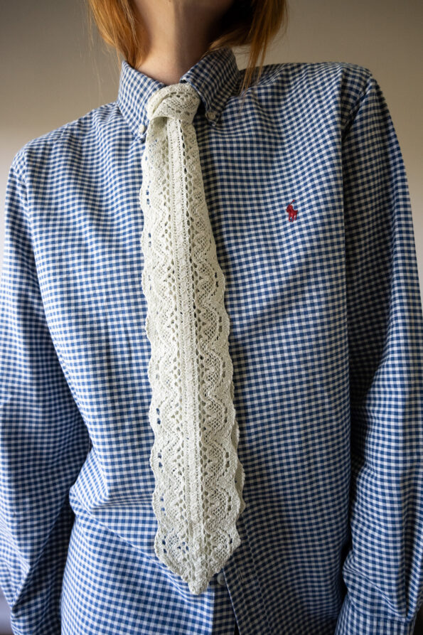 The checkered blue RALPH LAUREN shirt - Size up to 38 - Image 7