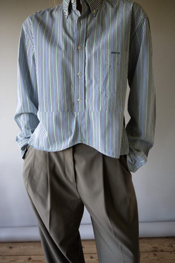 &II upcycled: The multi clr stripe wave shirt - Size up to 40 - Image 3