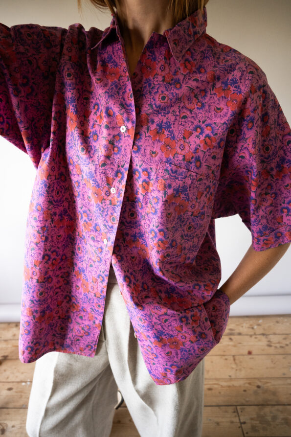 The printed cotton shirt - Size up to L