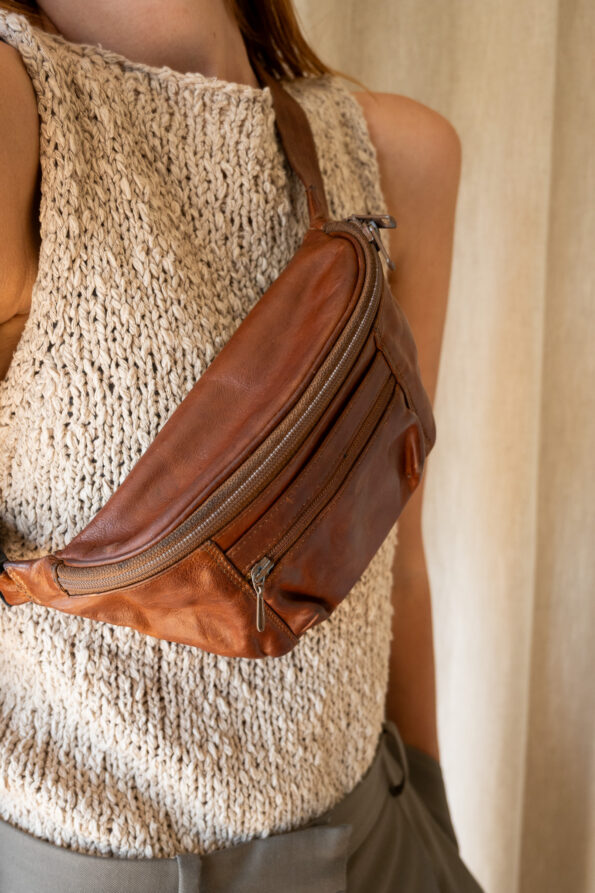 The 100% leather bum bag - Image 2