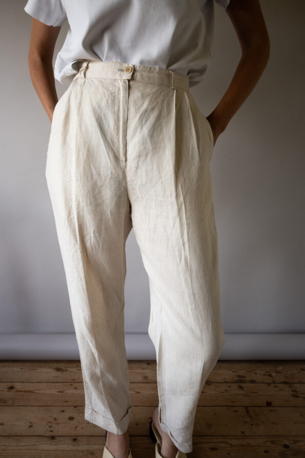 The linen tailored pant - Size up to 34 - Image 3