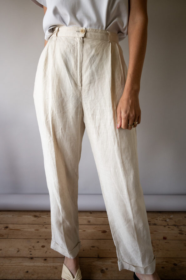 The linen tailored pant - Size up to 34 - Image 2