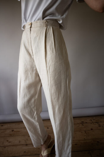 The linen tailored pant - Size up to 34