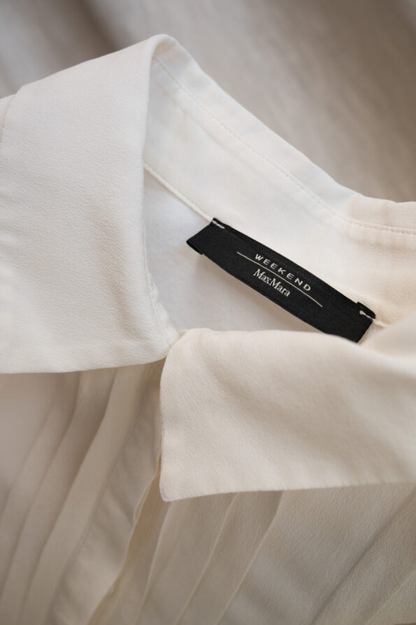 The pleated MAXMARA summer top - Size up to M - Image 3