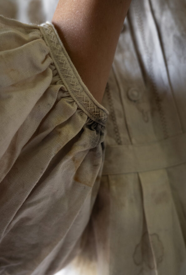 The natural dye antique blouse - Size up to 40 - Image 9