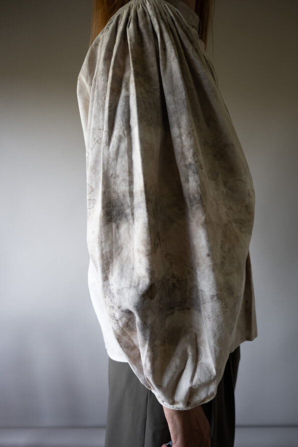 The natural dye antique blouse - Size up to 40 - Image 10